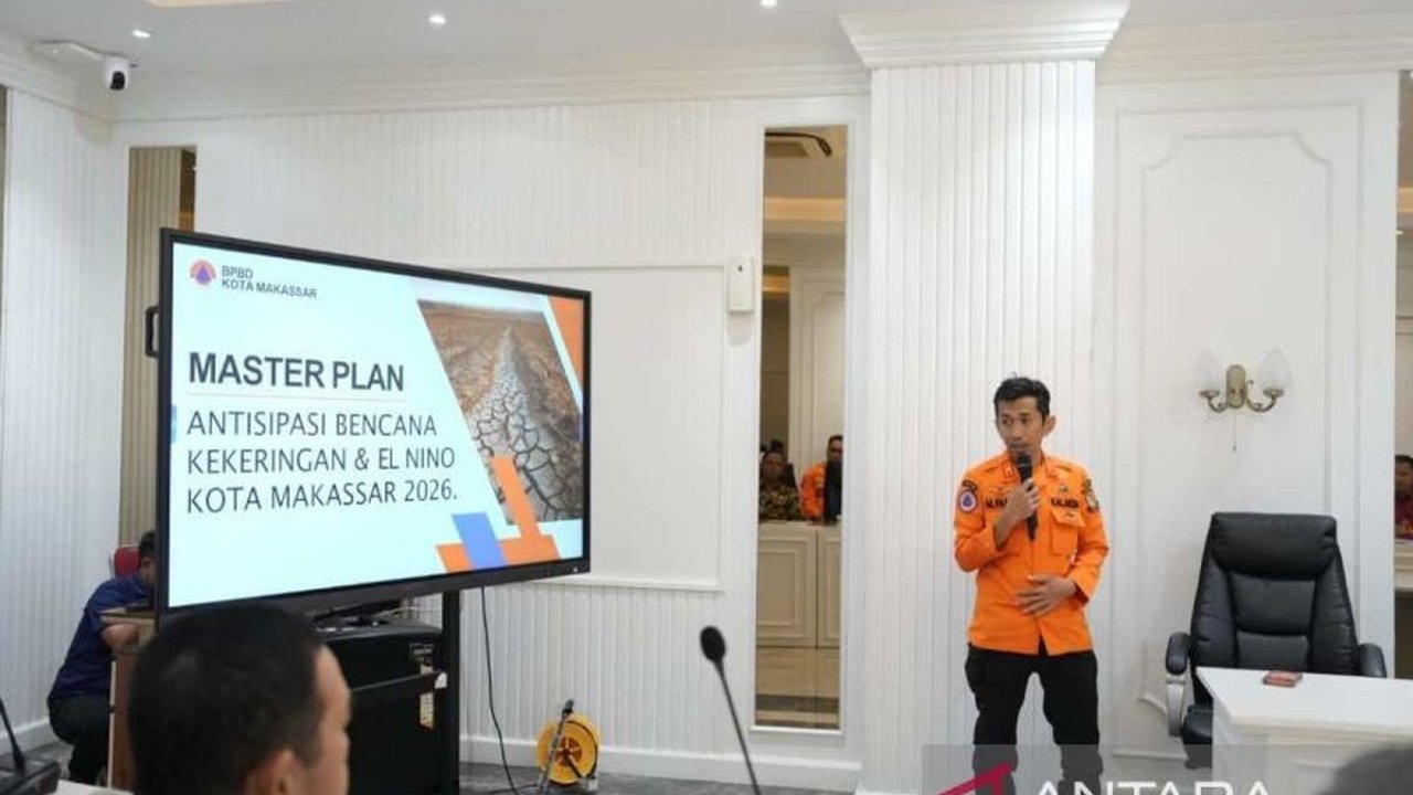 Pemerintah Kota Makassar meningkatkan kesiapsiagaan dan mitigasi El Nino untuk menghadapi ancaman kekeringan ekstrem pada pertengahan 2026, dengan menunjuk BPBD sebagai pusat komando penanganan krisis.
