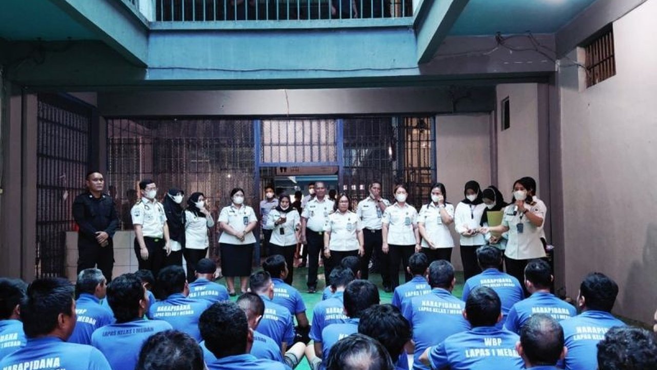 Lapas Medan Gencarkan Penyuluhan Skabies, Bekali Warga Binaan Cegah Penyakit Menular