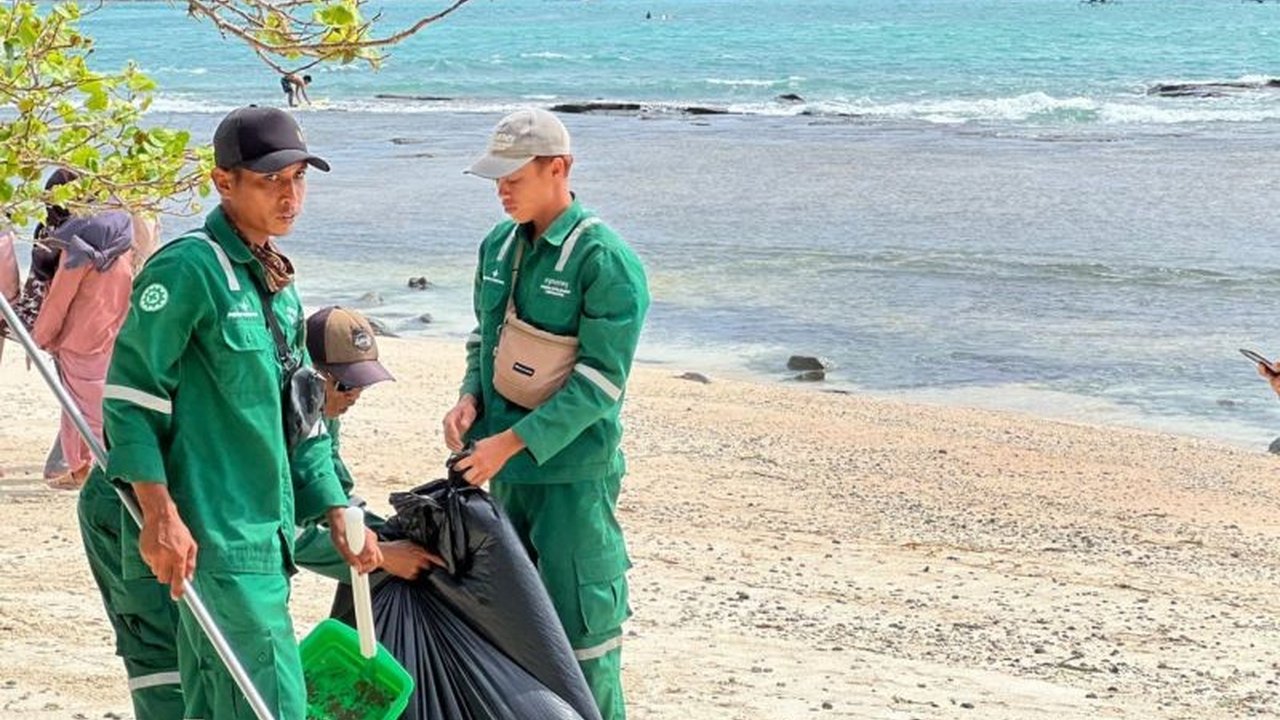 ITDC mengintensifkan pengamanan dan kebersihan di kawasan The Mandalika, Lombok Tengah, wujudkan wisata aman dan nyaman sesuai arahan Presiden Prabowo Subianto.