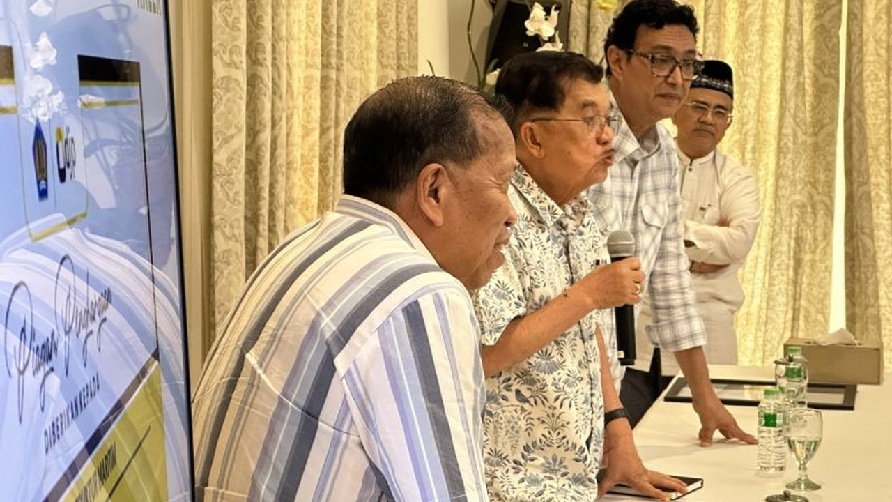 Wakil Presiden ke-10 dan ke-12 RI, Jusuf Kalla, memberikan klarifikasi terkait penggunaan kata 