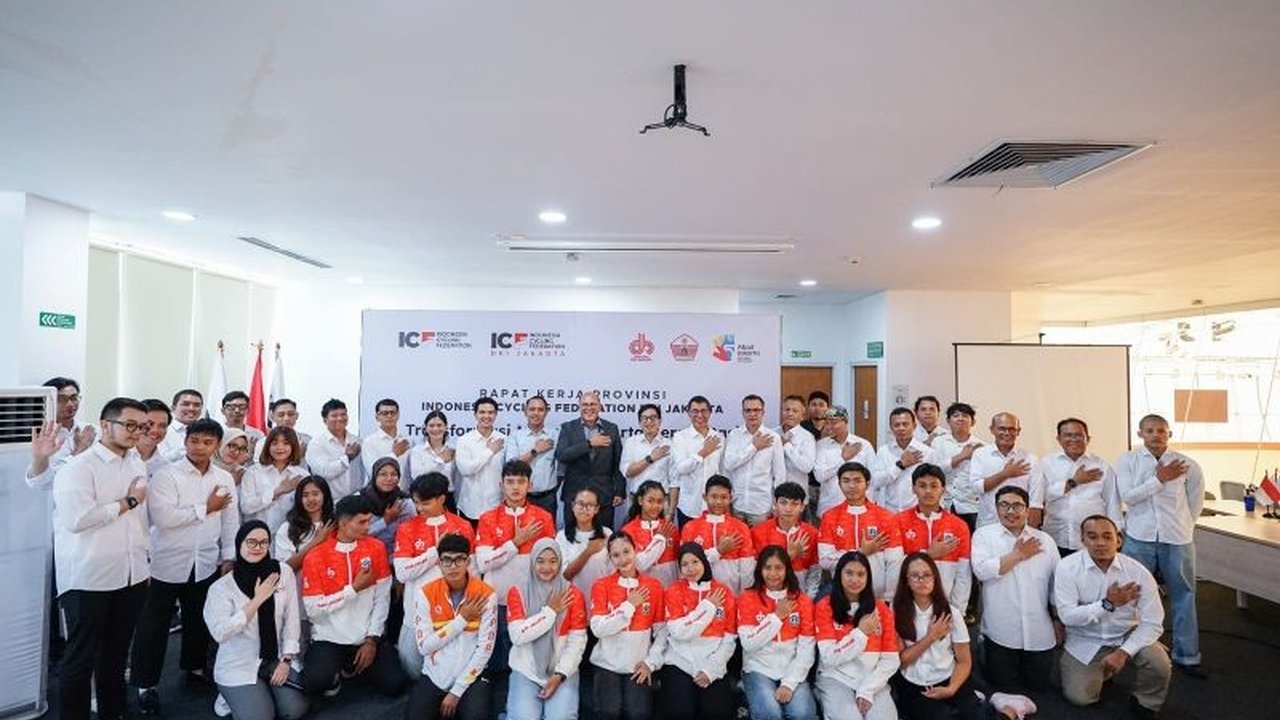 Pengurus Provinsi Federasi Sepeda Indonesia (ICF) DKI Jakarta menyusun peta jalan prestasi balap sepeda melalui Rakerprov 2026, berfokus pada transformasi dan pembinaan terstruktur demi melahirkan atlet berprestasi di ibu kota.