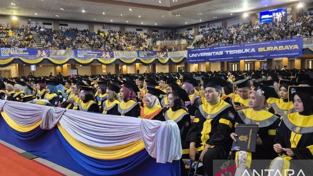 Universitas Terbuka (UT) Surabaya sukses mencetak 1.532 lulusan adaptif yang siap menghadapi tantangan dunia kerja melalui pendidikan terbuka dan jarak jauh yang inovatif, membuka peluang karier yang luas.