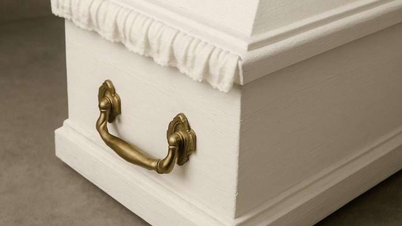 Ilustrasi peti jenazah (AI)