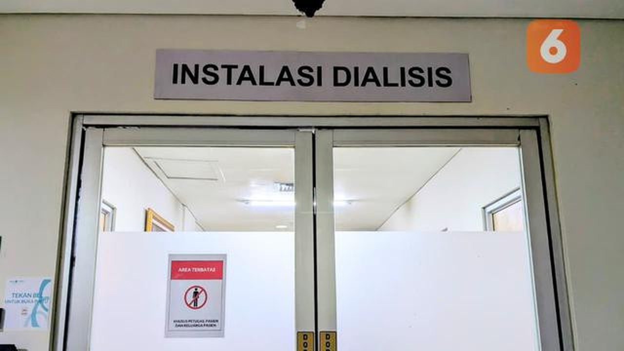 Cuci Darah pada Usia Muda, Ini Penyebab Gagal Ginjal dan Cara Mencegahnya. Foto: Liputan6.com/Ade Nasihudin.
