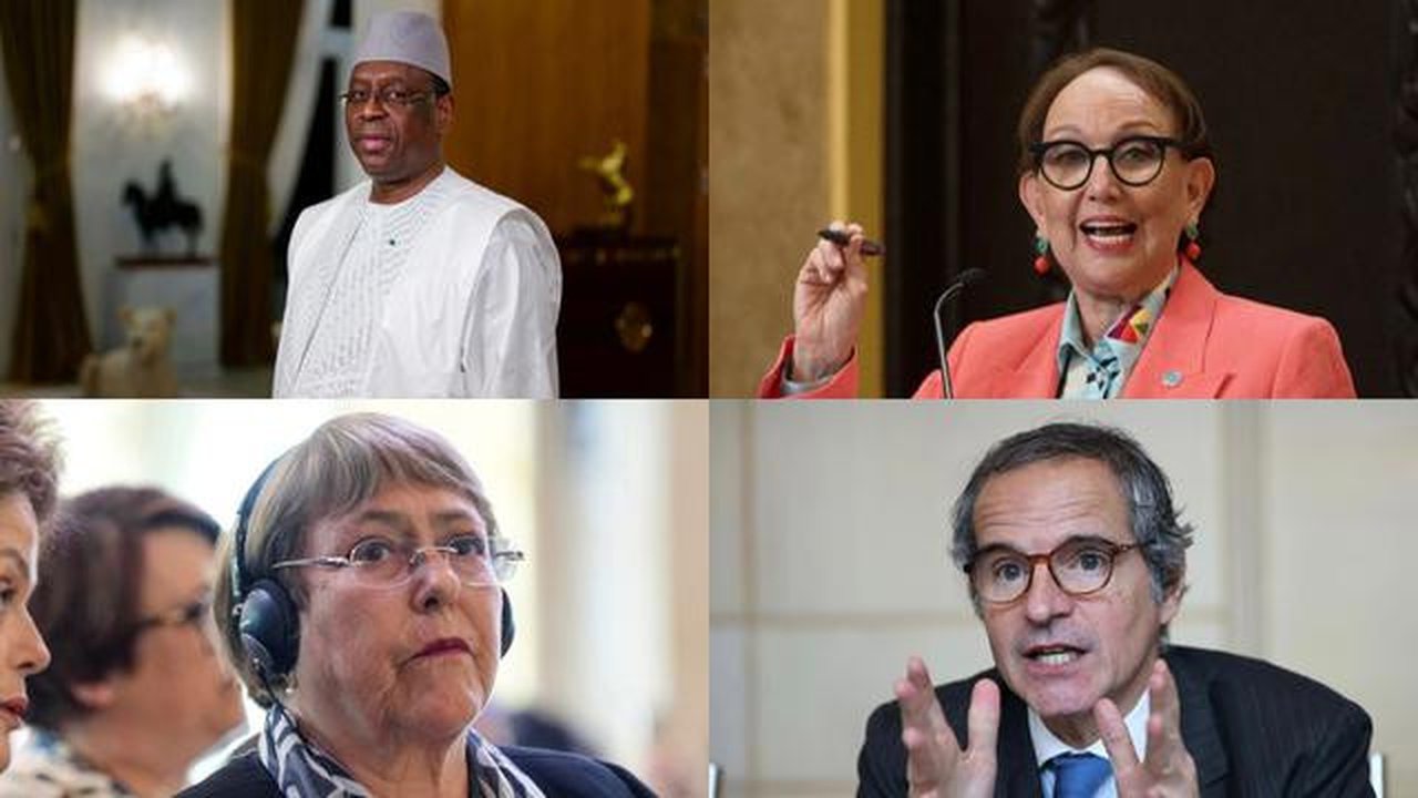 Empat kandidat sekretaris jenderal Perserikatan Bangsa-Bangsa (PBB) akan menjalani uji publik. Mereka adalah Michelle Bachelet (Chili), Rafael Grossi (Argentina), Rebeca Grynspan (Kosta Rika)