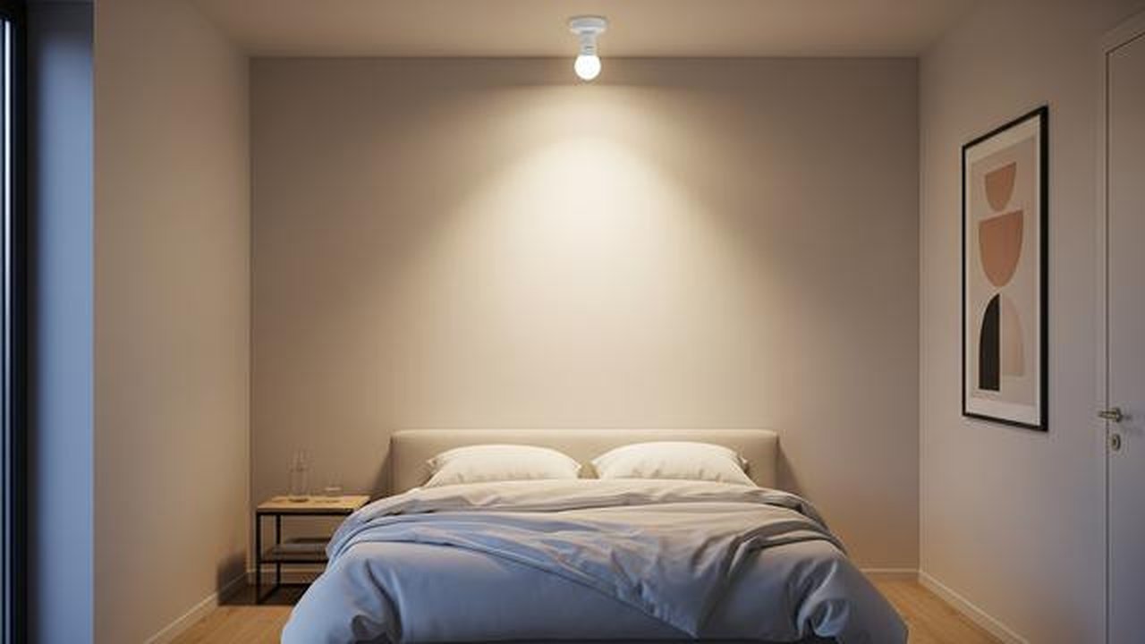 Ilustrasi Lampu LED Terang Hemat Listrik untuk Rumah Minimalis/Gemini AI