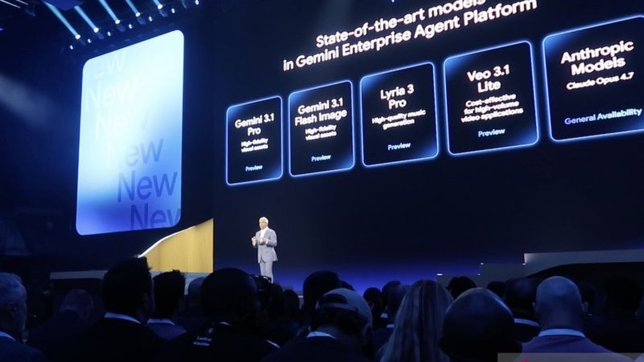 Google Cloud resmi memperkenalkan Gemini Enterprise Agent Platform di Google Cloud Next '26, menandai terobosan besar bagi perusahaan dalam membangun dan mengoptimalkan agen AI agentic. Simak selengkapnya!