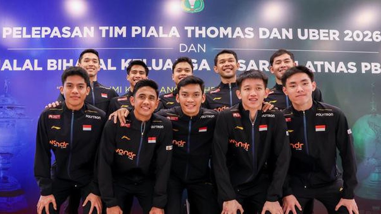 Tim Piala Thomas Indonesia. (foto: PBSI) .