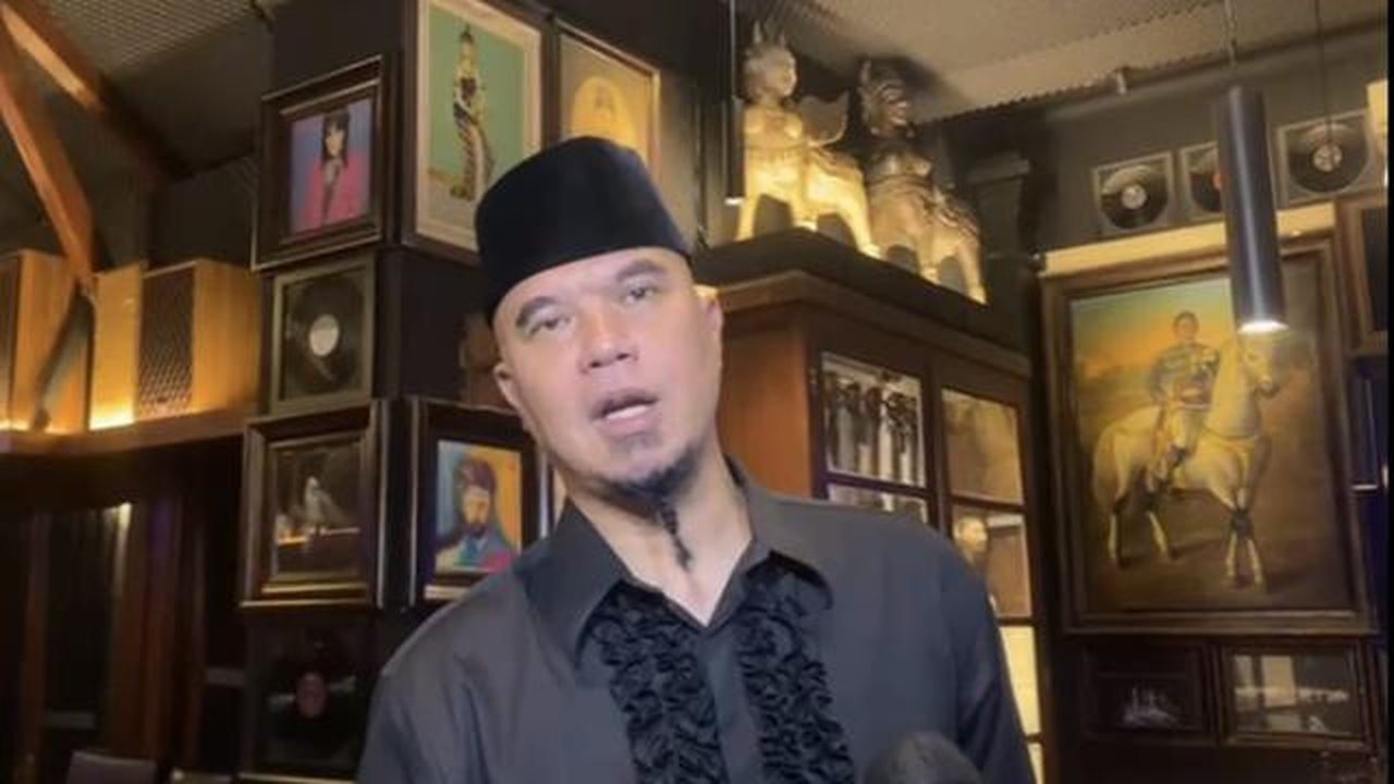 Ahmad Dhani. (M Altaf Jauhar/ Liputan.com)
