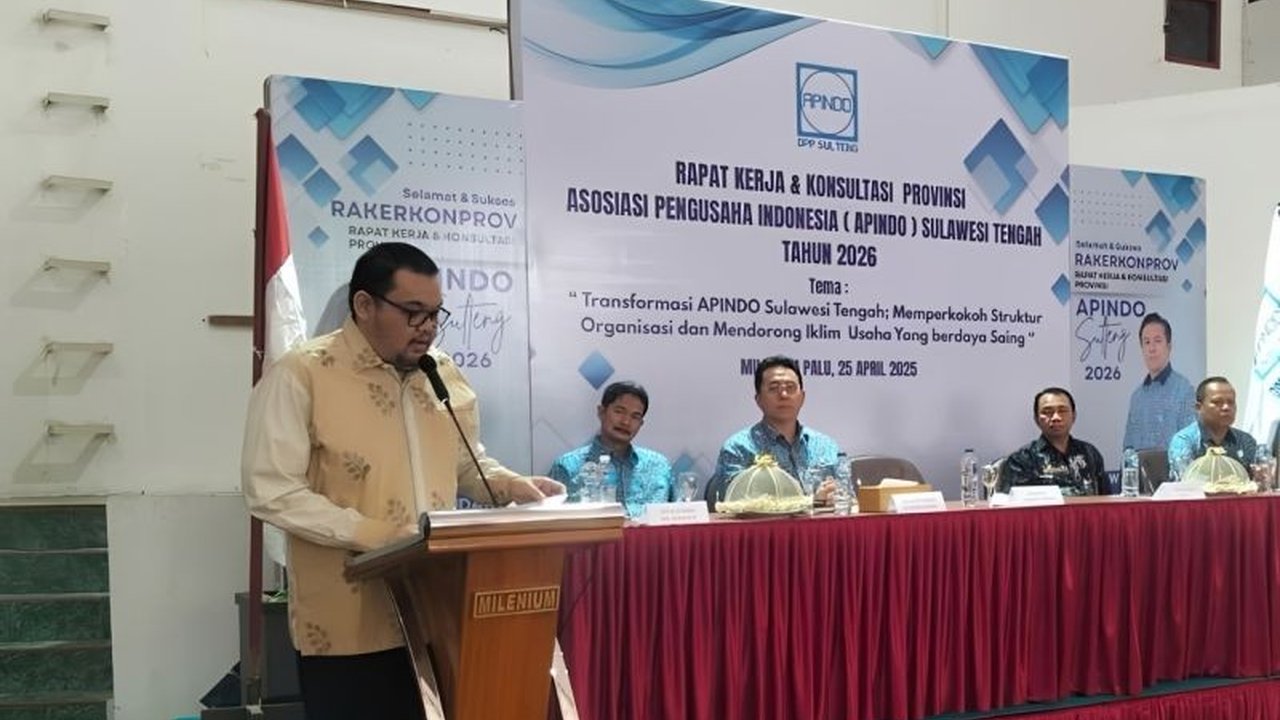 Pemerintah Provinsi Sulawesi Tengah memperkuat kolaborasi dengan APINDO untuk menciptakan ekosistem usaha yang sehat dan berdaya saing, mendorong pertumbuhan ekonomi daerah yang inklusif.