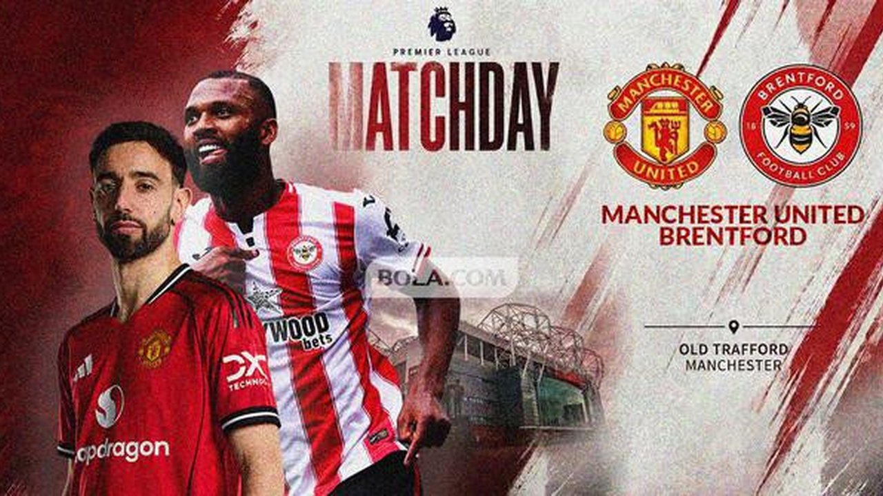 Prediksi Manchester United vs Brentford - Liga Inggris. (Bola.com/Gregah Nurikhsani)