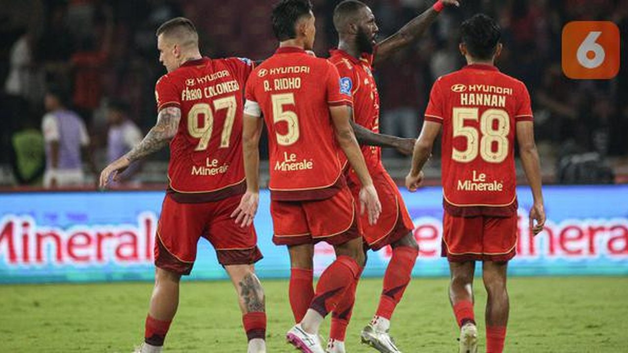 Persija Jakarta meraih kemenangan 4-0 atas Persis Solo pada laga pekan ke-30 BRI Super League musim ini di Stadion Utama Gelora Bung Karno (SUGBK), Jakarta, Senin (27/04/2026) malam WIB. (Bol