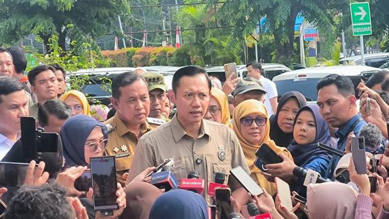 Menteri Koordinator (Menko) Bidang Infrastruktur dan Pembangunan Kewilayahan Agus Harimurti Yudhoyono (AHY) di RSUD Bekasi, Selasa (28/4/2026) (Liputan6.com/Winda Nelfira)