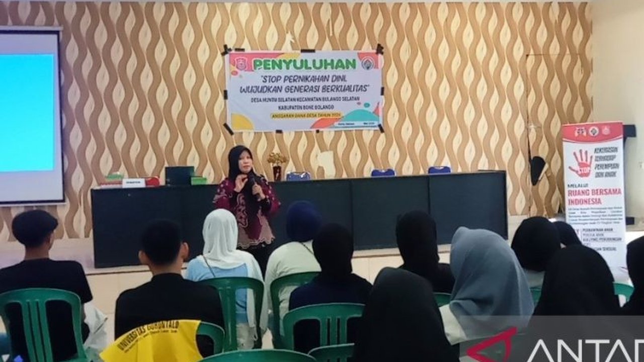 Pemberdayaan Perempuan dan Perlindungan Anak (PPPA) Bone Bolango aktif mengajak remaja desa menjadi garda terdepan dalam upaya pencegahan pernikahan dini, demi mewujudkan generasi berkualitas dan berdaya saing.