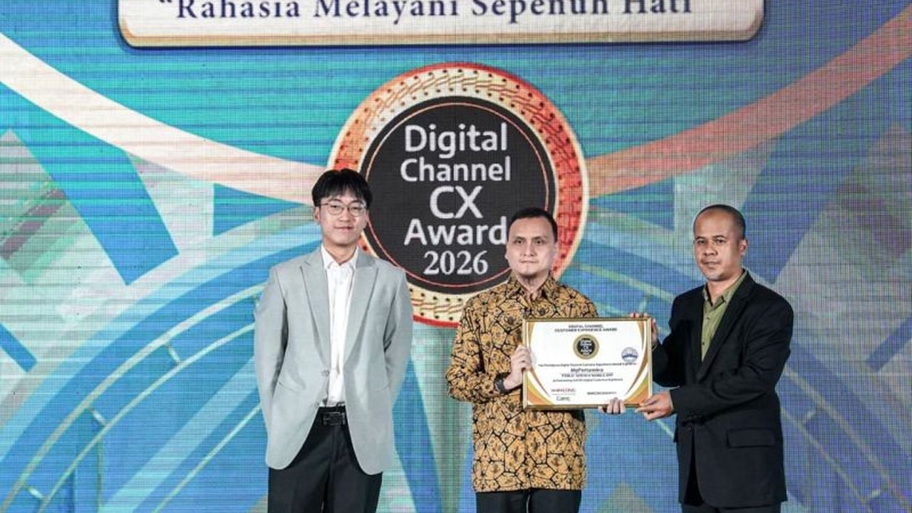 Aplikasi MyPertamina milik Pertamina Patra Niaga berhasil meraih penghargaan Best Public Service kategori Mobile Apps di ajang Digital Channel Customer Experience Award (DIGICCXA) 2026, menjadi dorongan kuat untuk inovasi layanan digital.