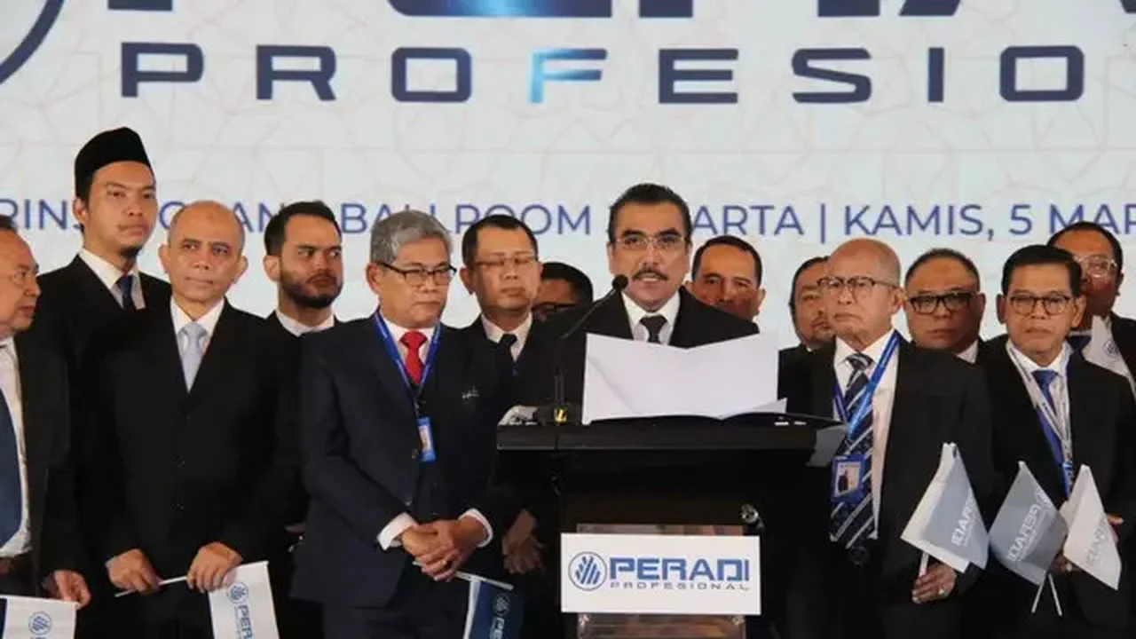 Pengurus PERADI Profesional (Istimewa)