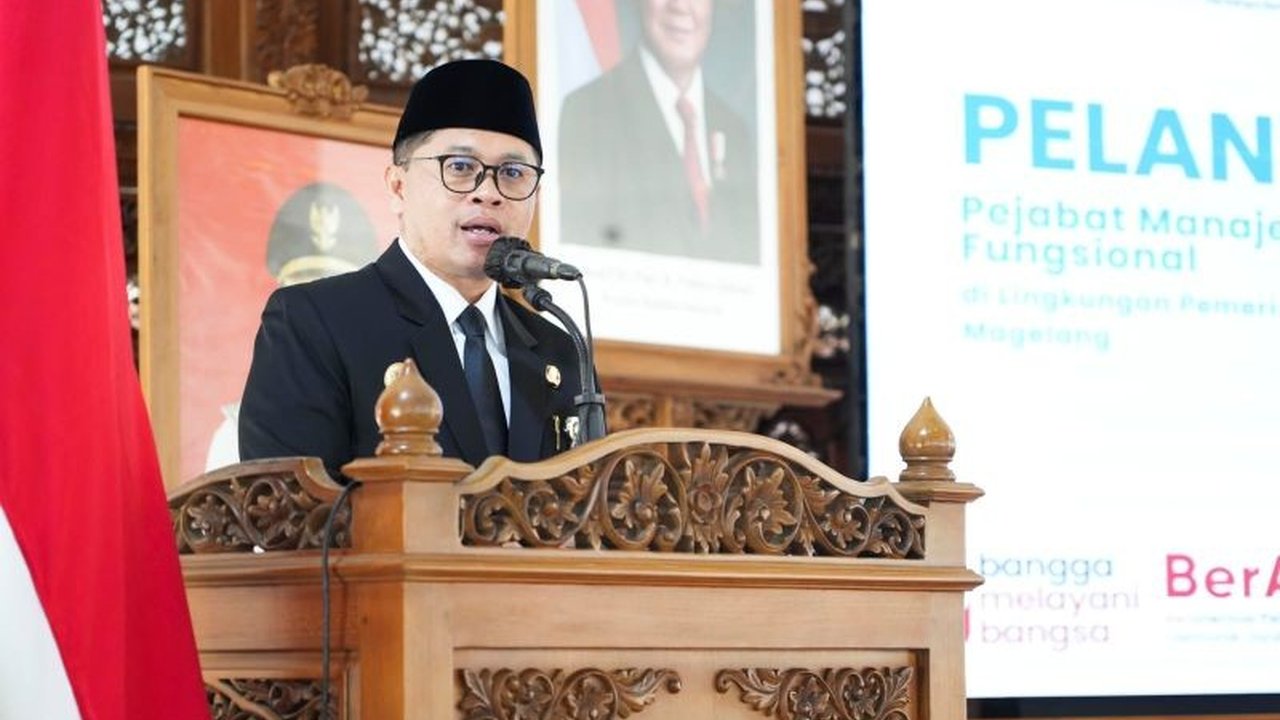 Wali Kota Magelang Damar Prasetyono menekankan pentingnya ASN adaptif terhadap perubahan, berintegritas, dan berempati demi pelayanan publik prima. Pelantikan pejabat baru jadi momentum penguatan birokrasi yang responsif terhadap kebutuhan masyarakat.