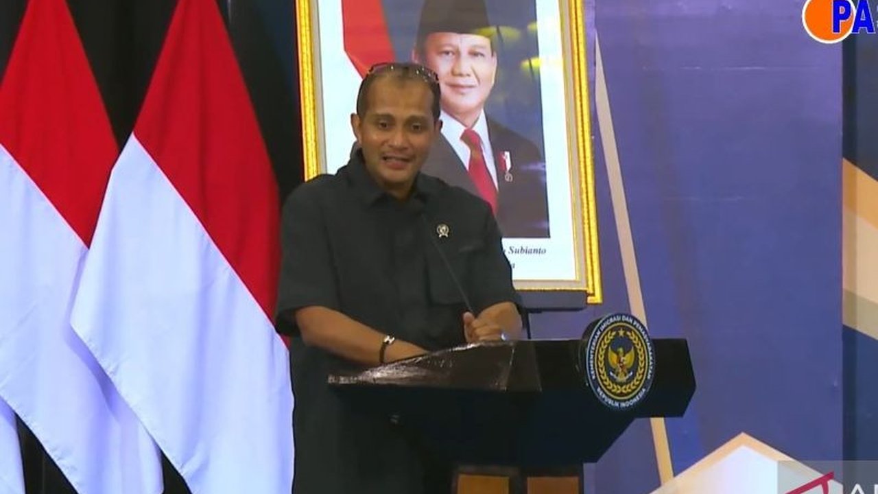 Wakil Menteri Hukum dan Hak Asasi Manusia memaparkan Transformasi Pemasyarakatan di era KUHP Nasional, menekankan pidana penjara sebagai alternatif terakhir dan peran sentral pemasyarakatan.