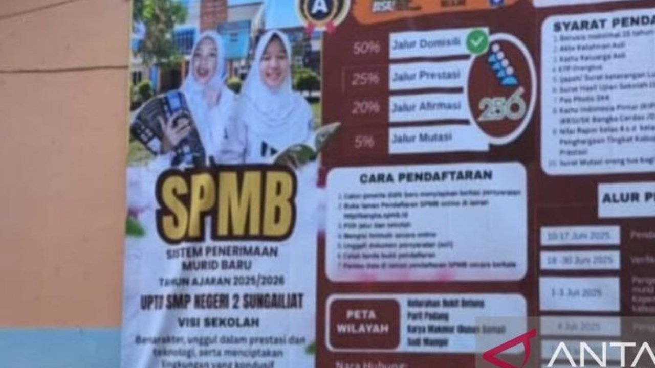 Dinas Pendidikan, Pemuda, dan Olahraga (Dindikpora) Kabupaten Bangka resmi menetapkan kuota Seleksi Penerimaan Murid Baru (SPMB) Tahun Ajaran 2026-2027 untuk SD dan SMP, memastikan akses pendidikan yang adil bagi seluruh calon siswa.