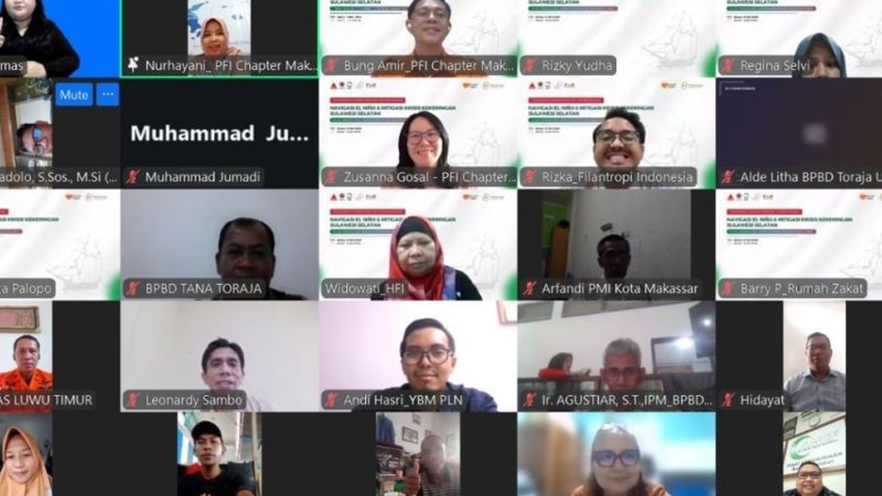 Perhimpunan Filantropi Indonesia (PFI) bersama pemerintah daerah dan organisasi kemanusiaan di Sulawesi Selatan memperkuat strategi Mitigasi El Nino Sulawesi Selatan 2026 untuk menghadapi potensi kekeringan.