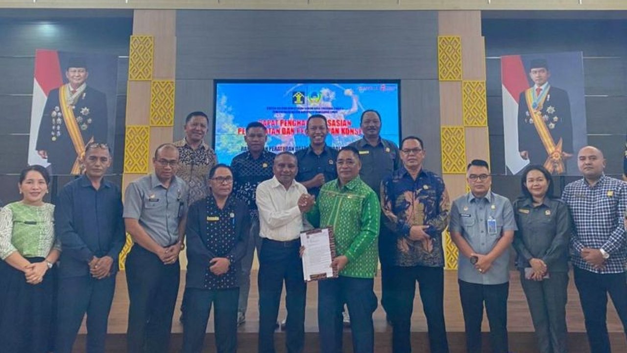 Kantor Wilayah Kementerian Hukum Nusa Tenggara Timur (Kemenkum NTT) bersama Pemerintah Kabupaten Manggarai Timur bersinergi dalam harmonisasi Ranperda Manggarai Timur untuk menciptakan produk hukum daerah yang berkualitas dan memberikan kepastian hukum ba