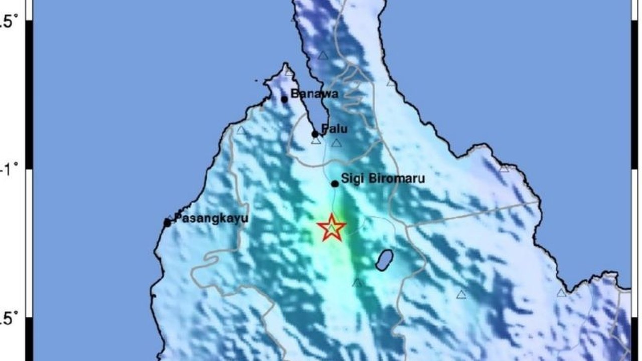 Kabupaten Sigi, Sulawesi Tengah, diguncang Gempa Bumi Sigi berkekuatan M 4,8 pada Sabtu sore. BMKG memastikan gempa dangkal ini tidak berpotensi tsunami dan akibat aktivitas Sesar Palukoro.