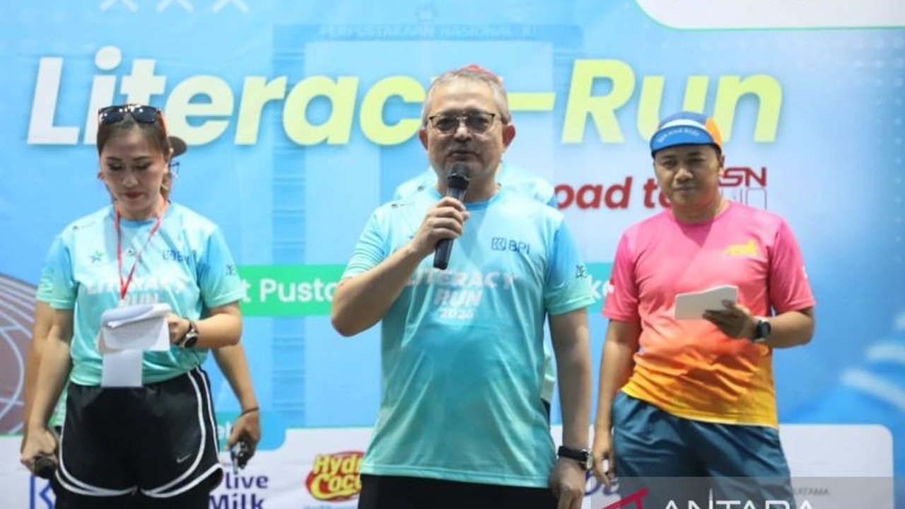 Perpusnas merayakan HUT ke-46 dengan menggelar Literacy Run Perpusnas, sebuah inisiatif untuk membudayakan kebiasaan membaca sekaligus mendorong gaya hidup sehat di tengah masyarakat Indonesia.