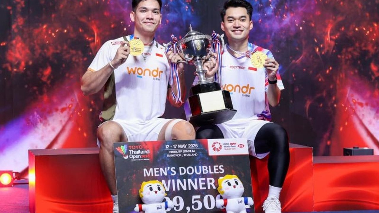 Leo Rolly Carnando/Daniel Marthin sukses menjuarai Thailand Open, menandai kebangkitan ganda putra Indonesia dan menjadi momentum penting menuju Olimpiade 2028 Los Angeles.