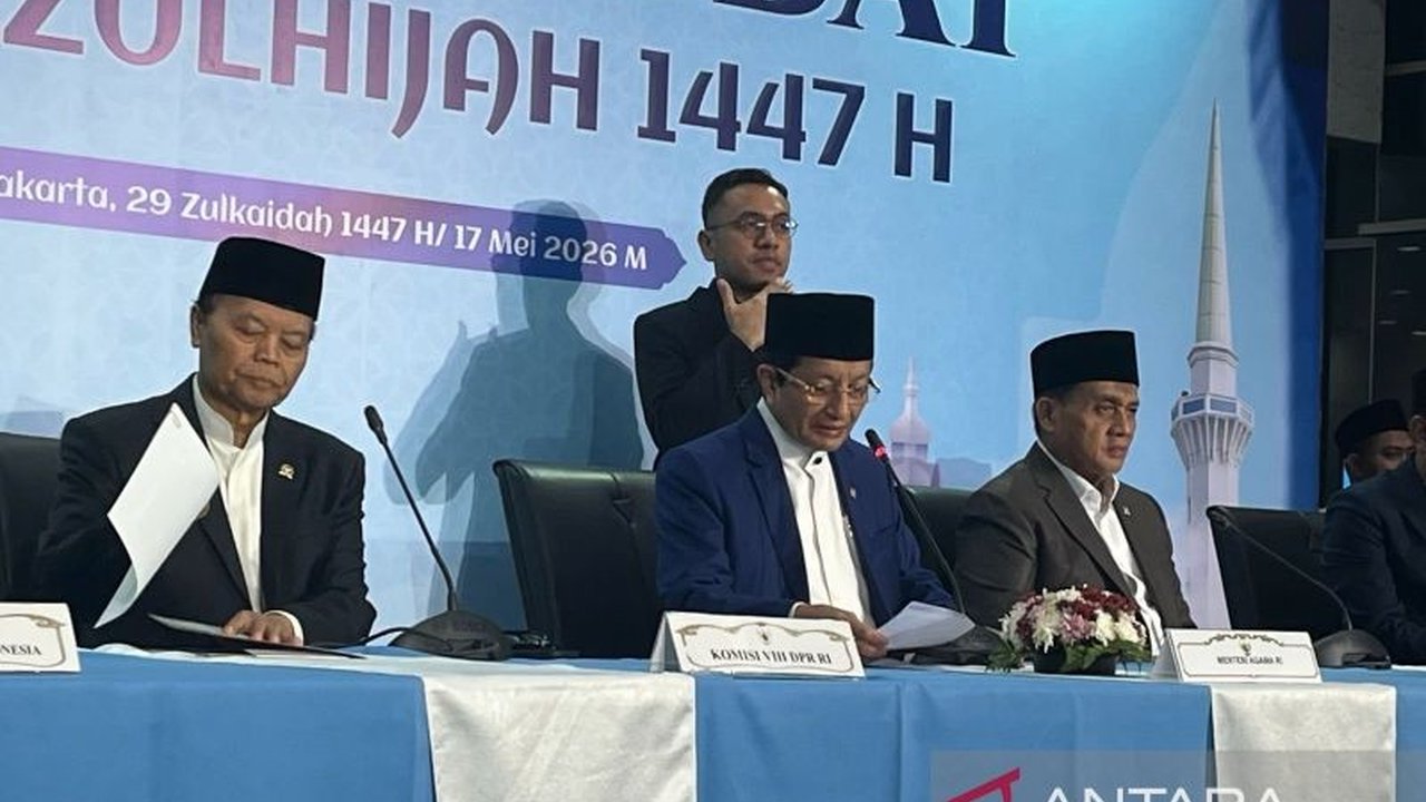 Pemerintah RI resmi menetapkan Hari Raya Idul Adha 2026 jatuh pada Rabu, 27 Mei 2026. Keputusan ini diambil setelah Sidang Isbat dan pemantauan hilal di berbagai lokasi.