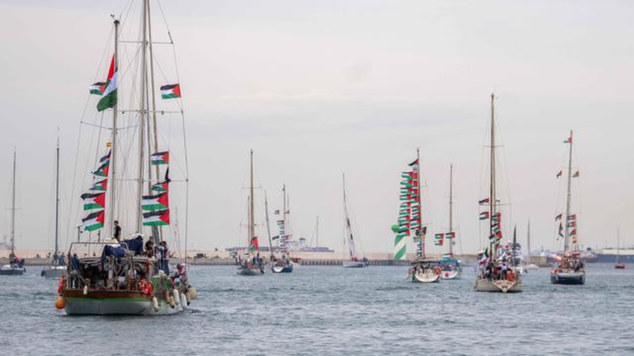 Untuk diketahui, Pelabuhan Barcelona, Spanyol, merupakan satu dari empat titik kumpul ribuan relawan dan aktivis GSF untuk memulai misi pelayaran kemanusian menembus blokade Gaza tahun ini. T
