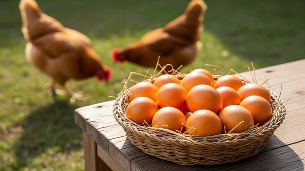 Ternak Ayam Rumahan yang Menghasilkan Telur Omega Sehat (Foto: Gemini AI)