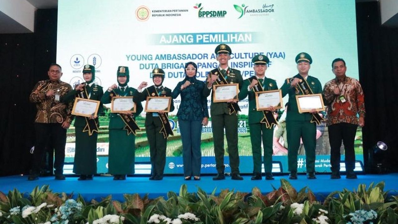 Kementerian Pertanian (Kementan) berkomitmen mencetak Generasi Muda Pertanian Modern melalui program unggulan untuk mempercepat regenerasi petani dan mendukung ketahanan pangan nasional.