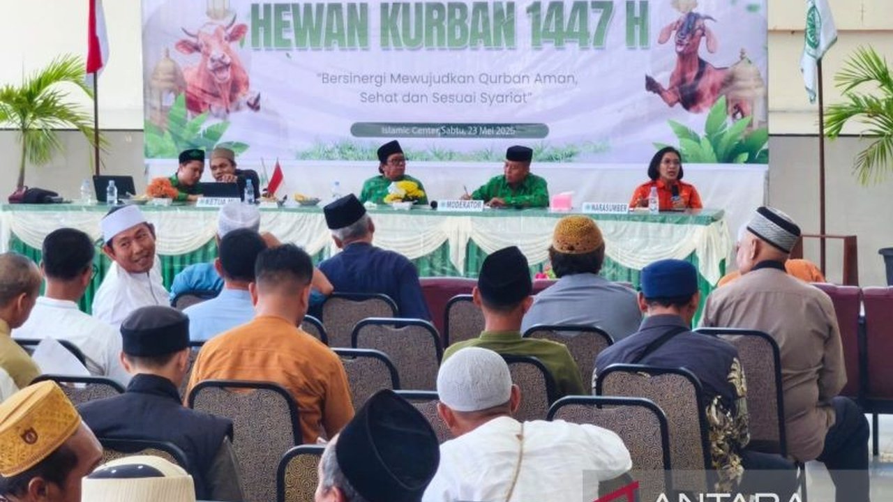 Majelis Ulama Indonesia (MUI) dan Pemerintah Kabupaten Nabire bersinergi menggelar edukasi pengelolaan hewan kurban, memastikan ibadah kurban berjalan sesuai syariat, sehat, dan aman pangan menjelang Idul Adha 1447 H.