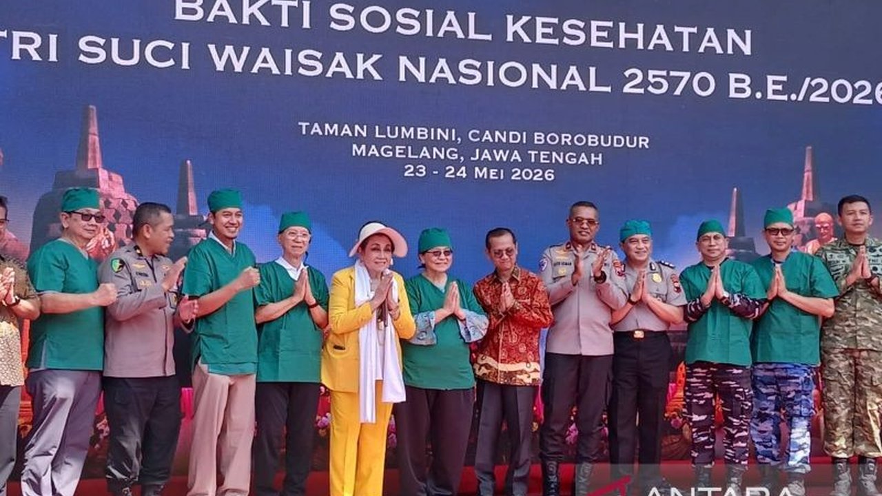 Kementerian Agama (Kemenag) menilai bakti sosial (baksos) kesehatan yang diselenggarakan Walubi di Candi Borobudur selaras dengan program prioritas moderasi beragama, menunjukkan praktik nyata kemanusiaan menjelang Waisak 2026.