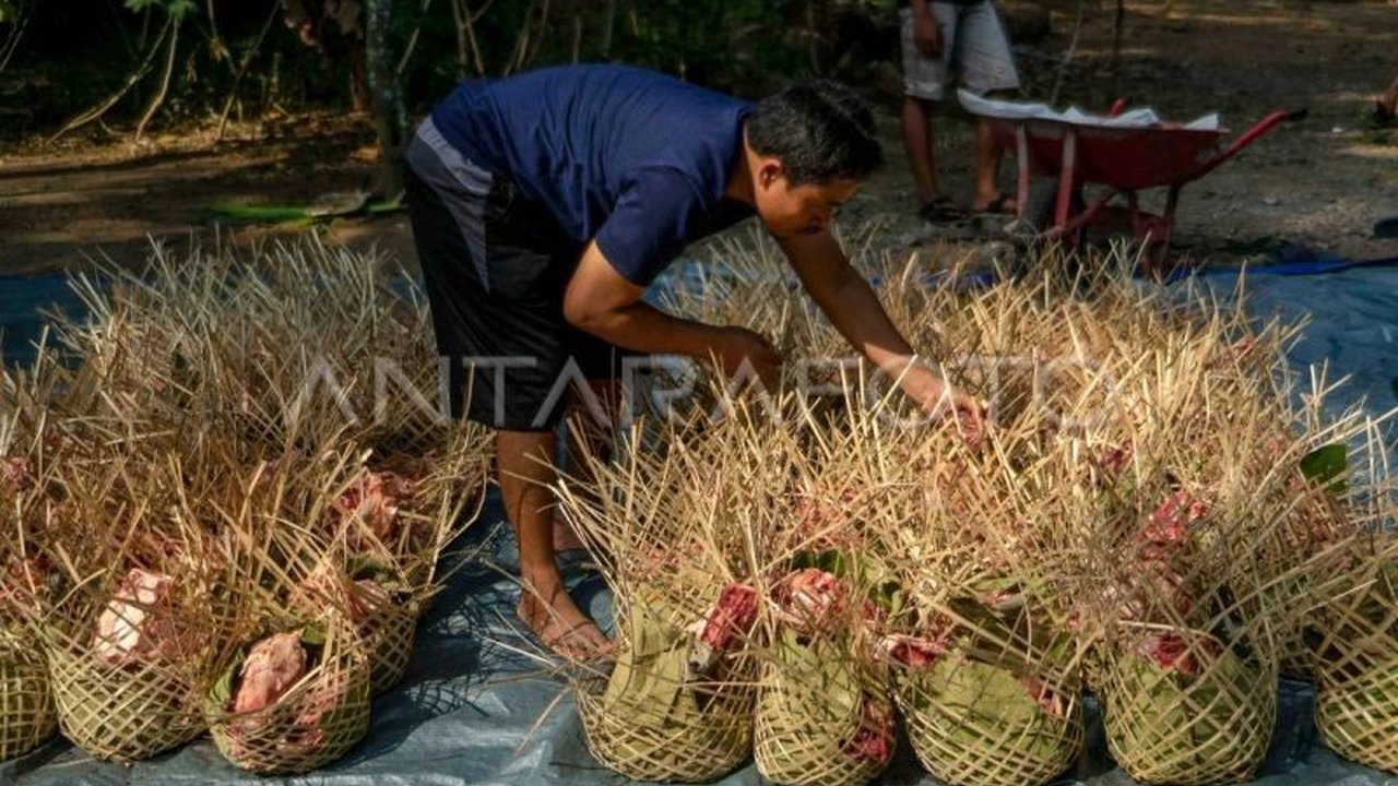 Jelang Idul Adha, Pemerintah Kota Tangerang mengimbau panitia kurban untuk beralih ke kemasan kurban ramah lingkungan guna menekan timbulan sampah plastik dan menjaga kualitas daging.