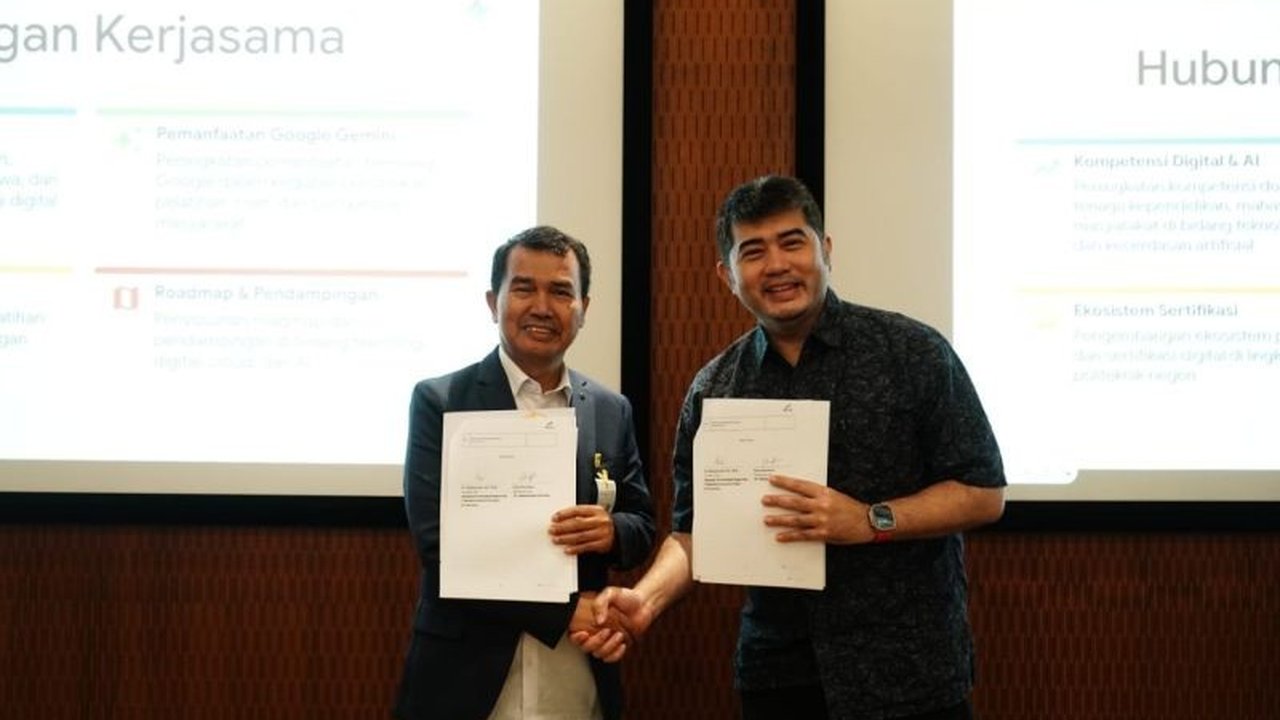Politeknik Negeri Jakarta (PNJ) genjot Transformasi Digital PNJ, berkolaborasi dengan Google Indonesia dan AI. Tujuannya, tingkatkan kualitas pendidikan vokasi dan cetak talenta global.
