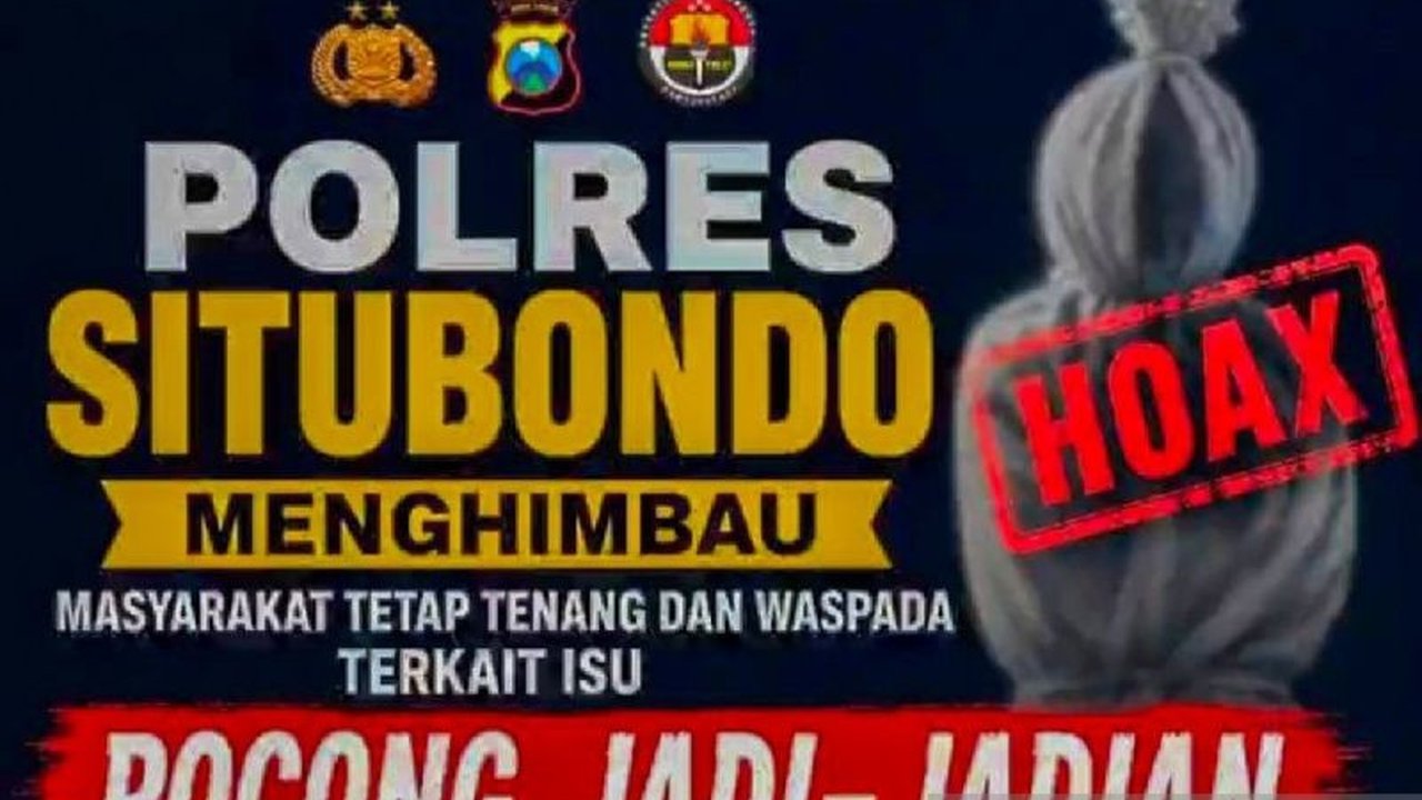 Polres Situbondo imbau masyarakat tetap tenang dan tak mudah percaya isu teror pocong viral di media sosial. Kepolisian tingkatkan patroli demi keamanan dan ketertiban masyarakat.