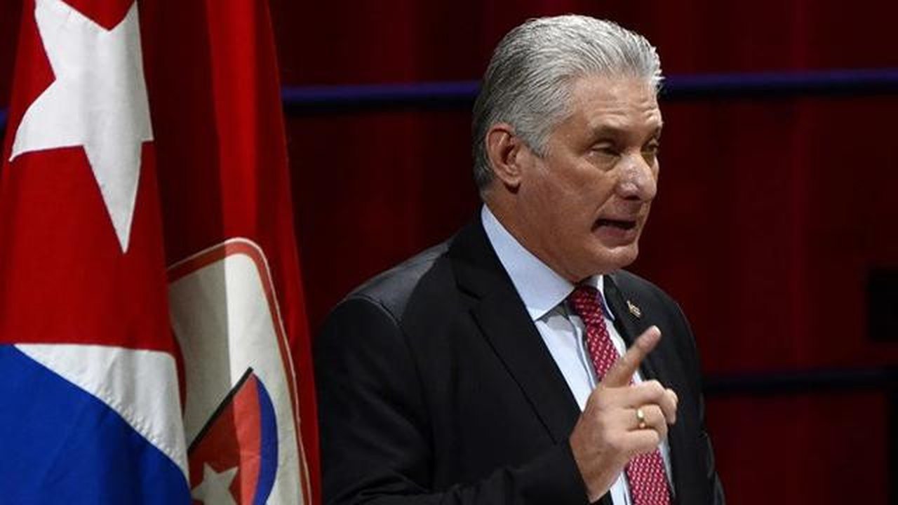 Presiden Kuba Miguel Diaz-Canel. (Dok. Ariel Ley Royero/AP)