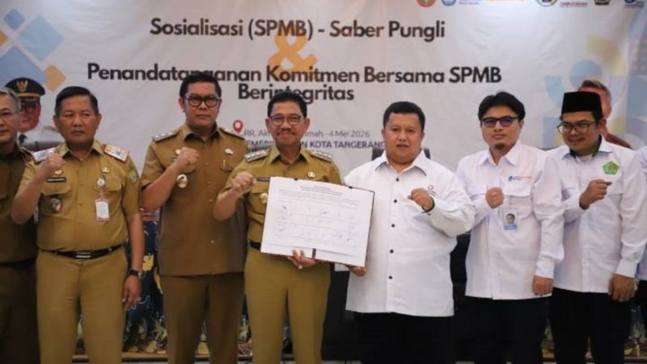 Pemerintah Kota Tangerang berkomitmen menindak tegas setiap pelanggaran dalam pelaksanaan Sistem Penerimaan Murid Baru (SPMB) 2026 Kota Tangerang yang transparan dan daring, demi memastikan keadilan bagi seluruh calon peserta didik.