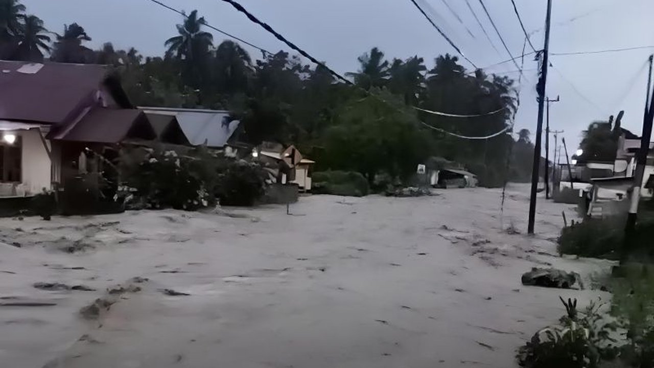 Banjir menerjang Desa Betalemba Poso Pesisir Selatan, merendam 25 rumah warga. BPBD Sulteng segera merespons dampak Banjir Betalemba Poso yang disebabkan tanggul roboh.