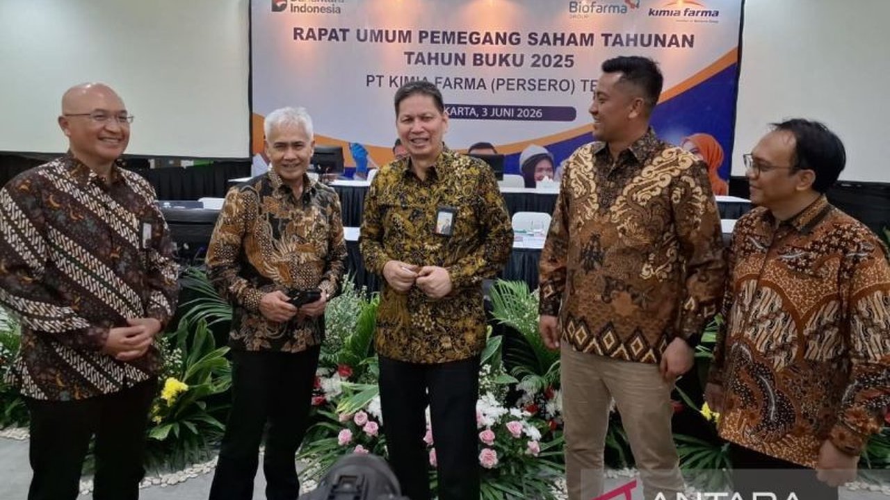 Rapat Umum Pemegang Saham Tahunan (RUPST) PT Kimia Farma (Persero) Tbk menyetujui pengangkatan Bonanza Perwira Taihitu sebagai Komisaris Baru Kimia Farma, langkah strategis untuk memperkuat tata kelola dan transformasi bisnis.