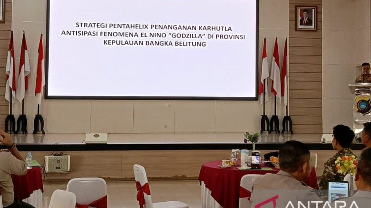 Pemerintah Provinsi Kepulauan Bangka Belitung membentuk Tim Reaksi Cepat (TRC) lintas instansi untuk mitigasi dan penanganan potensi ancaman serta dampak El Nino Bangka Belitung selama musim kemarau panjang.