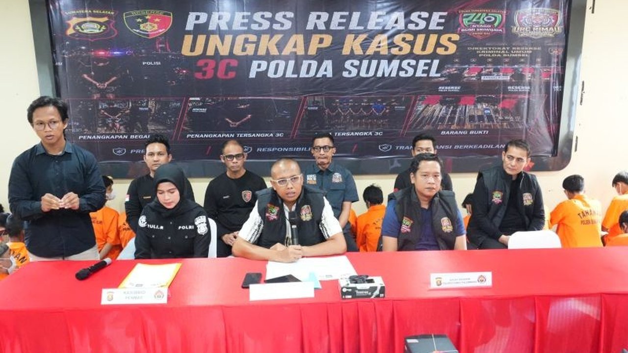 Polda Sumsel tangkap 137 tersangka 3C sepanjang Mei 2026, mengungkap 123 kasus pencurian. Angka kriminalitas konvensional ditekan, residivis mendominasi. Apa saja modusnya?