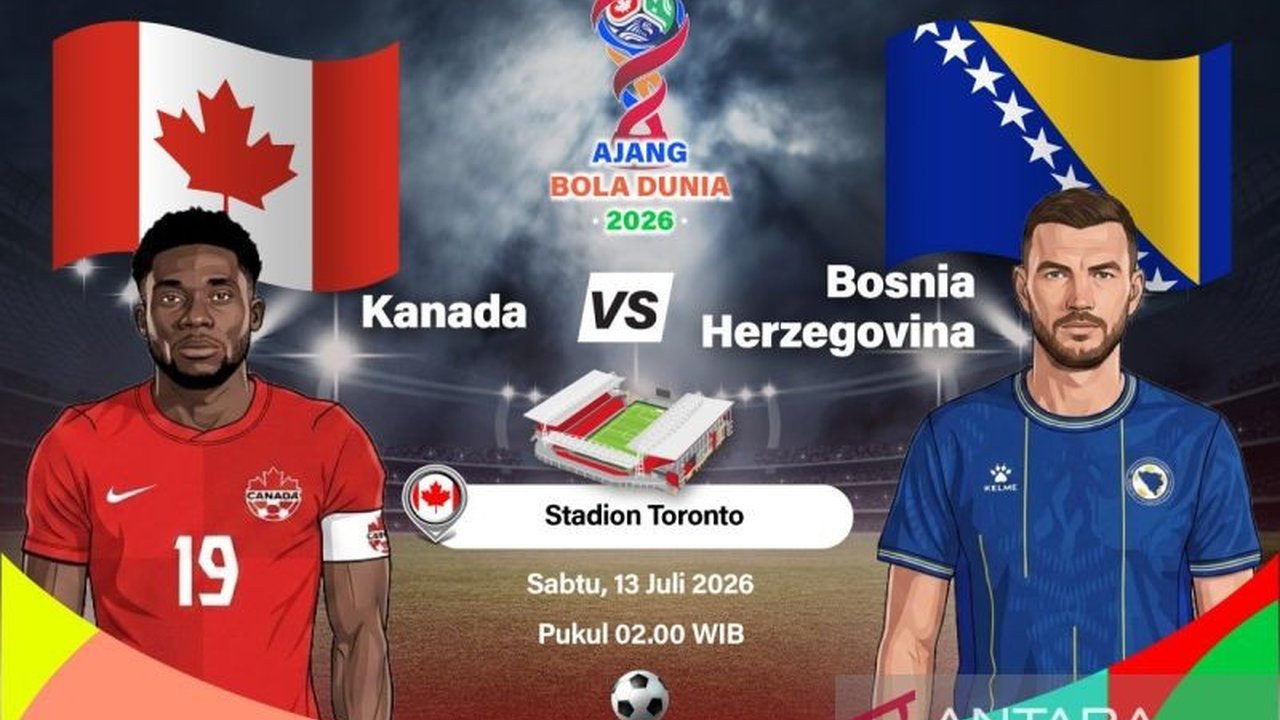 Jelang pertandingan Grup B Piala Dunia 2026, Susunan Pemain Kanada vs Bosnia-Herzegovina telah dirilis. Siapa saja yang akan menjadi starter dan bagaimana strategi kedua tim?
