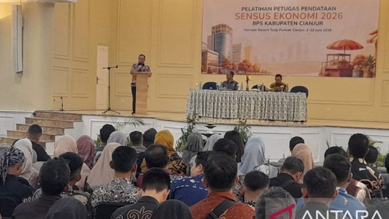 Pemerintah Kabupaten Cianjur bersama BPS memulai Sensus Ekonomi 2026 Cianjur dengan 2.390 petugas, demi data akurat untuk pembangunan ekonomi daerah yang lebih maju.