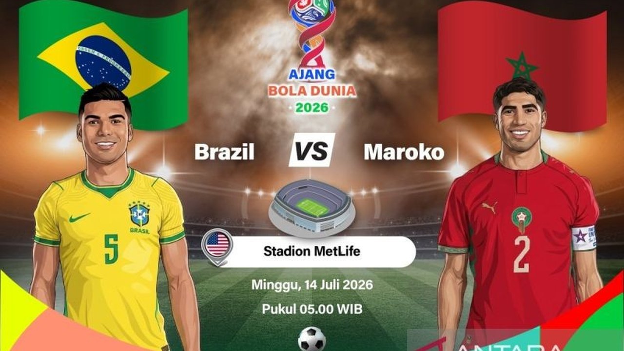 Timnas Brasil dan Maroko akan saling berhadapan di Grup C Piala Dunia 2026. Laga ini menjadi pembuktian serius bagi kedua tim untuk melangkah jauh di turnamen akbar tersebut.