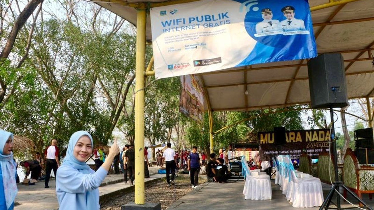 Pemkab Serang melalui Diskominfo memasang 40 titik Internet Gratis di 29 kecamatan pada 2026. Inisiatif ini wujud program 