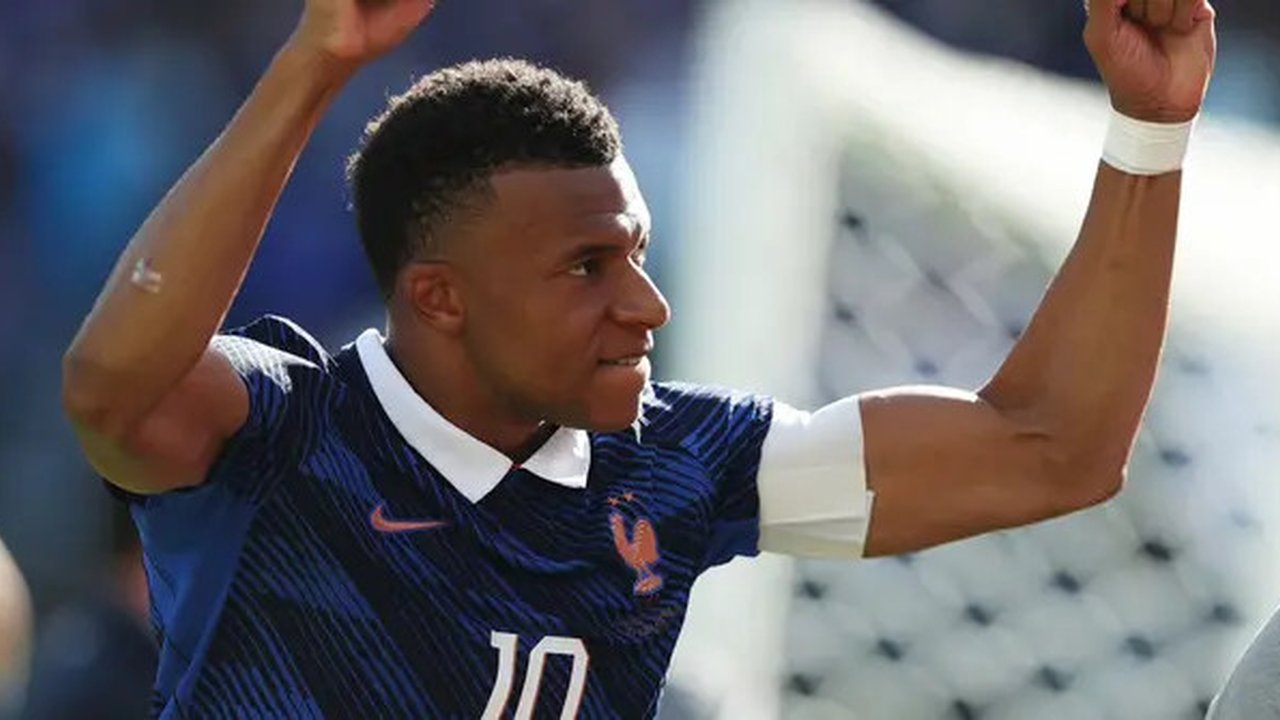 Striker Timnas Prancis, Kylian Mbappe.