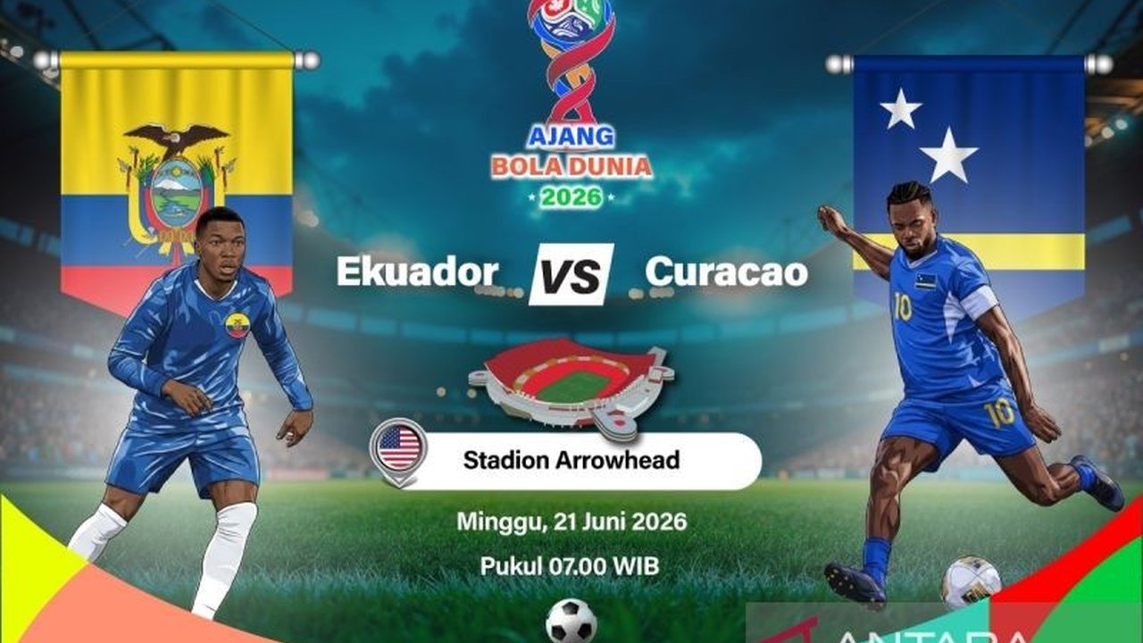 Laga Ekuador vs Curacao di Grup E Piala Dunia 2026 menjadi ajang perebutan poin perdana bagi kedua tim. Setelah sama-sama kalah di laga pembuka, pertandingan ini krusial untuk menjaga asa lolos ke babak selanjutnya.