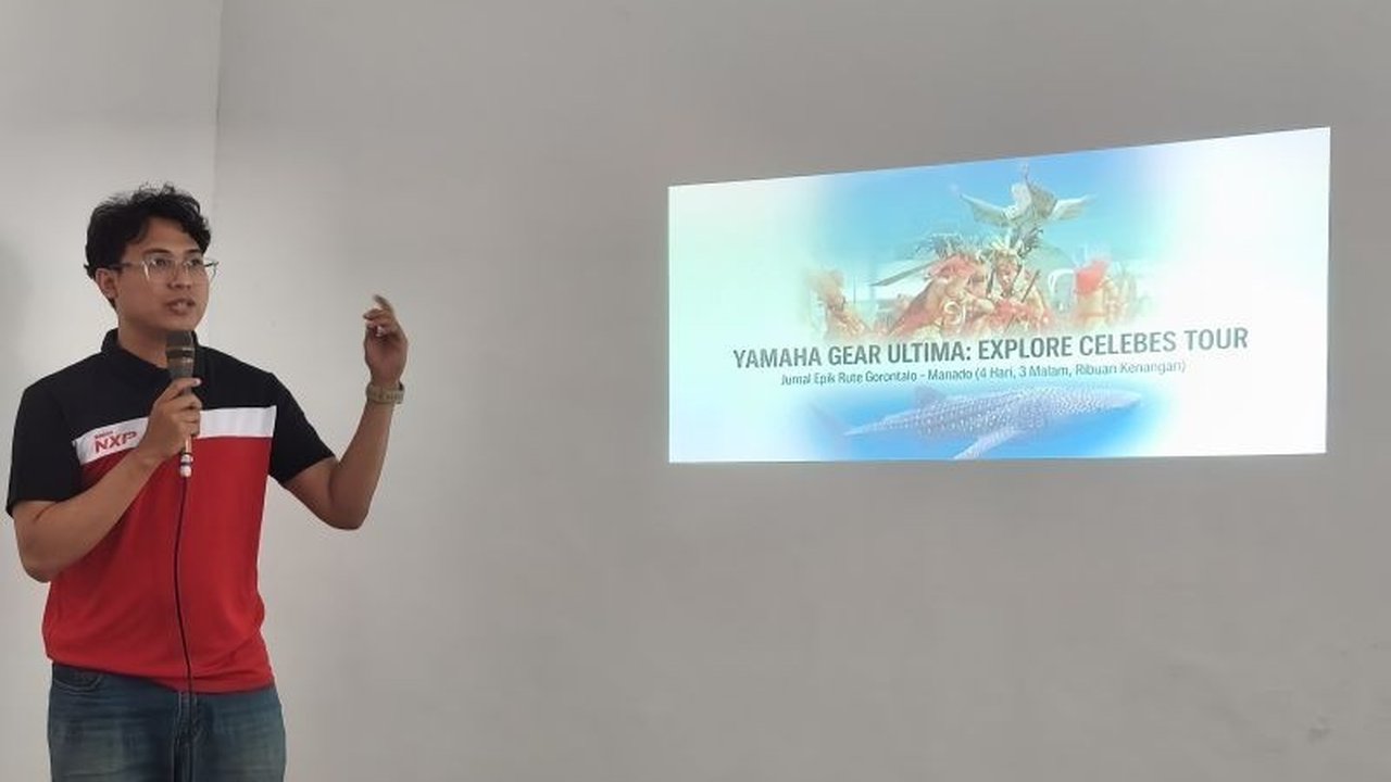 PT Yamaha Indonesia Motor Manufacturing (YIMM) melanjutkan Uji Ketangguhan Yamaha Gear 125 melalui touring Gorontalo-Manado, membuktikan performa 